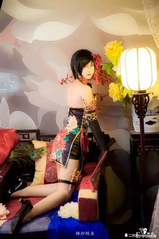 《艳汉》吉原诗郎cos，漂亮惊艳的旗袍美人-7.jpg