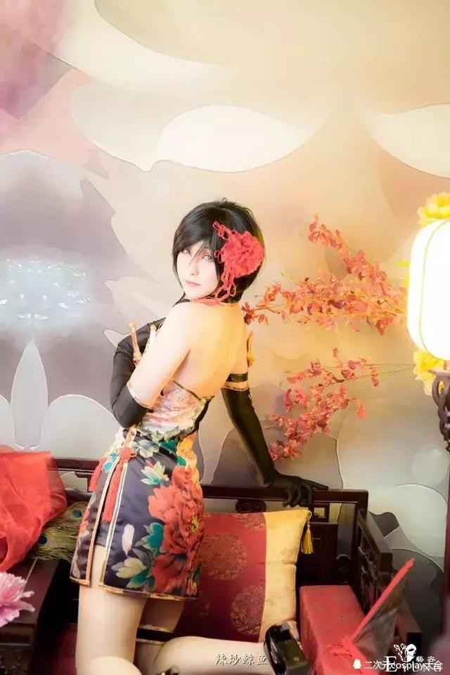《艳汉》吉原诗郎cos，漂亮惊艳的旗袍美人-9.jpg