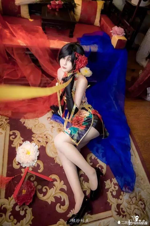《艳汉》吉原诗郎cos，漂亮惊艳的旗袍美人-8.jpg