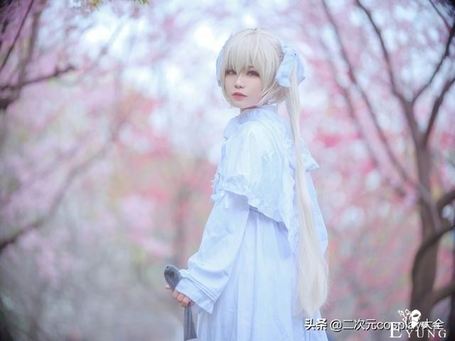 《缘之空》春日野穹cos，浪漫可爱，氛围真的好适合恋爱啊-4.jpg