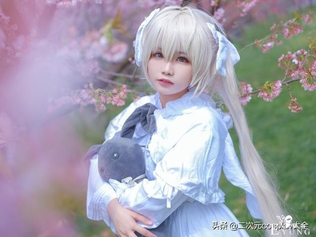 《缘之空》春日野穹cos，浪漫可爱，氛围真的好适合恋爱啊-9.jpg