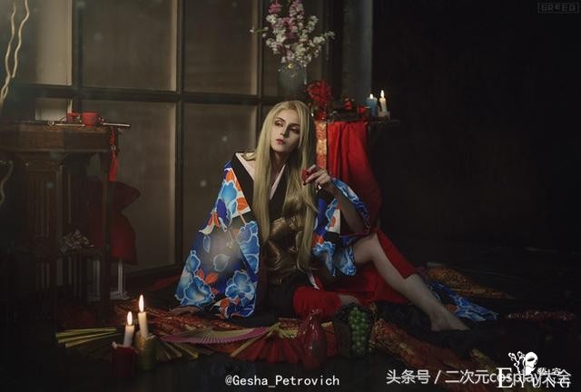 花降楼吉原春宵艳史绮蝶cos，盛世美颜一举一动皆摄人心魂-4.jpg