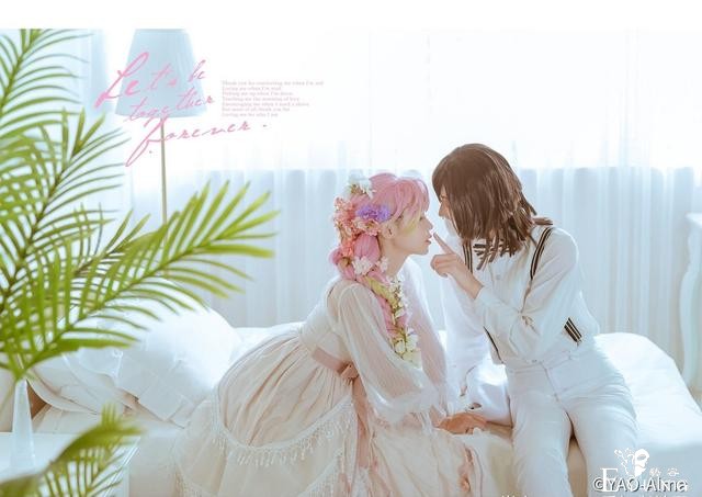 《鬼灭之刃》恋柱&amp;蛇柱，现代版同人cos，甜到了要一直幸福啊-13.jpg