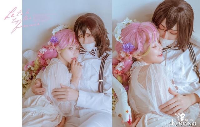 《鬼灭之刃》恋柱&amp;蛇柱，现代版同人cos，甜到了要一直幸福啊-15.jpg