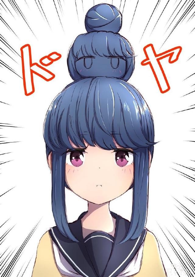 动漫妹子有个丸子头，结果被画师大佬玩坏了，各种P图太秀了-2.jpg