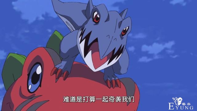 新数码宝贝：最可爱的邪恶宝贝来袭，大头兽vs气龙兽，全程笑出声-2.jpg