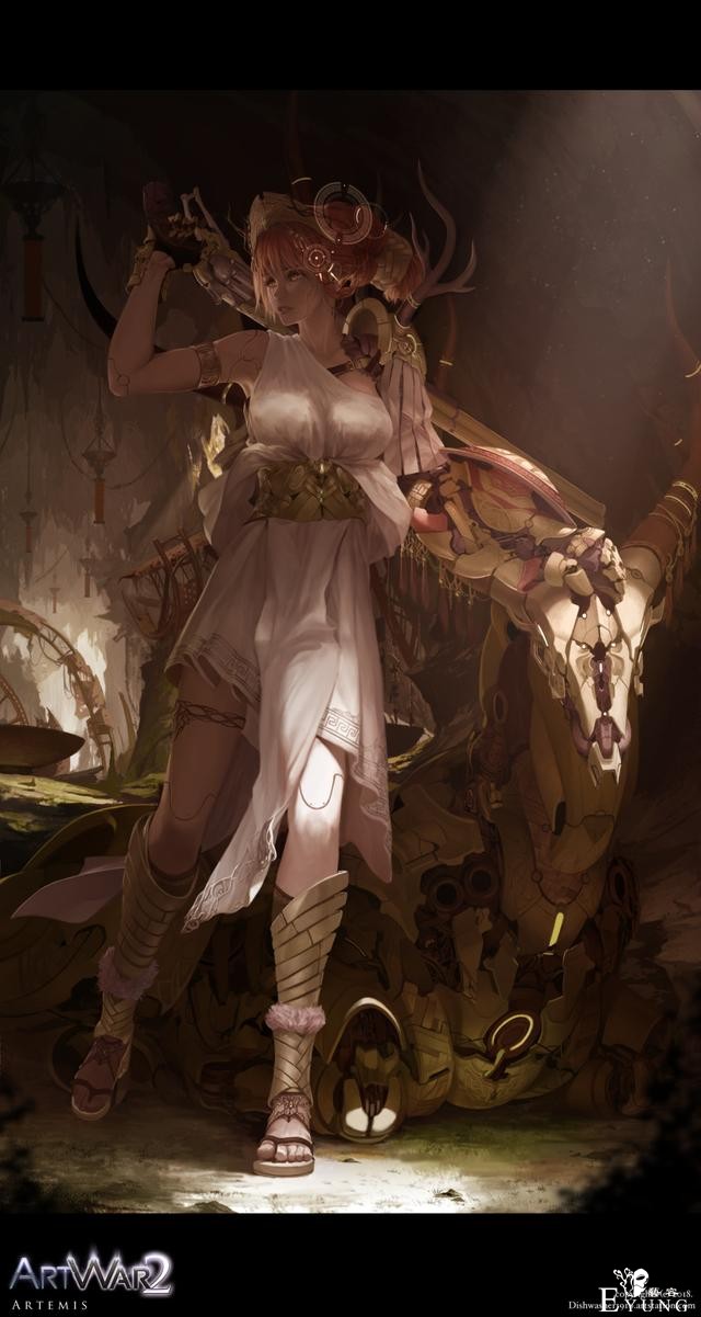 机甲与妹子的完美结合，英国画师非常养眼的一组同人插画作品欣赏-3.jpg