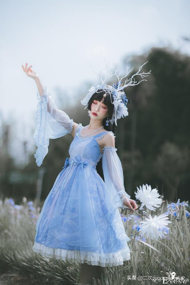 中华风Lolita：灵气可人，仙鹿般轻盈有灵韵，美不可言-2.jpg