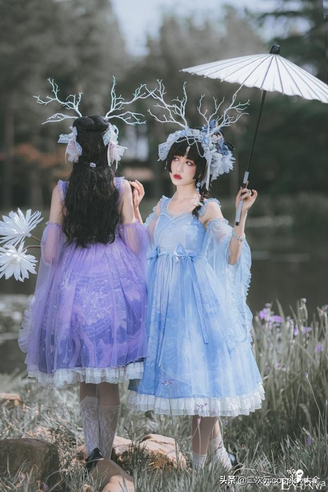 中华风Lolita：灵气可人，仙鹿般轻盈有灵韵，美不可言-4.jpg