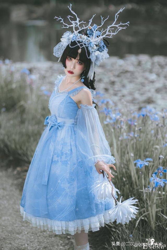 中华风Lolita：灵气可人，仙鹿般轻盈有灵韵，美不可言-7.jpg