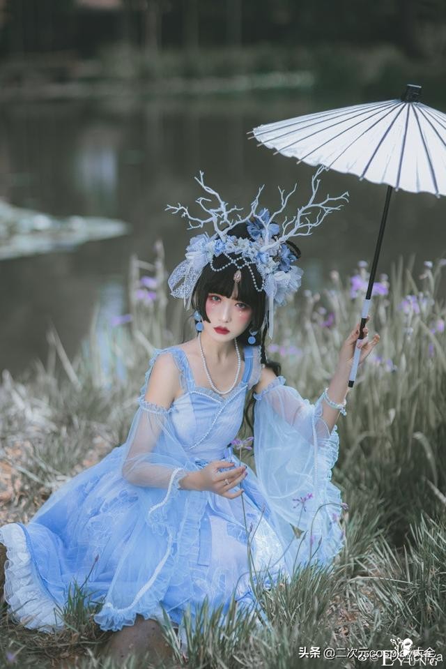 中华风Lolita：灵气可人，仙鹿般轻盈有灵韵，美不可言-8.jpg