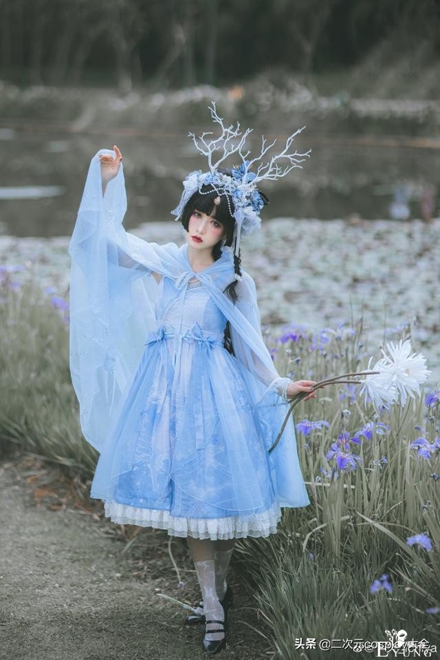 中华风Lolita：灵气可人，仙鹿般轻盈有灵韵，美不可言-9.jpg