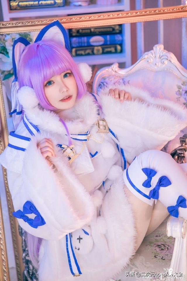 《碧蓝航线》塔什干cos，太可爱啦，粉粉嫩嫩甜翻我的少女心-2.jpg
