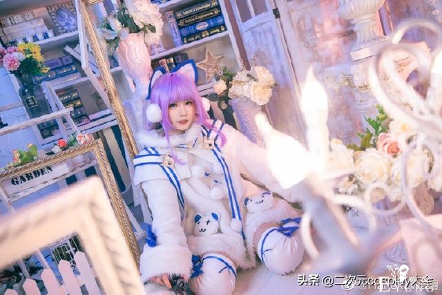 《碧蓝航线》塔什干cos，太可爱啦，粉粉嫩嫩甜翻我的少女心-8.jpg