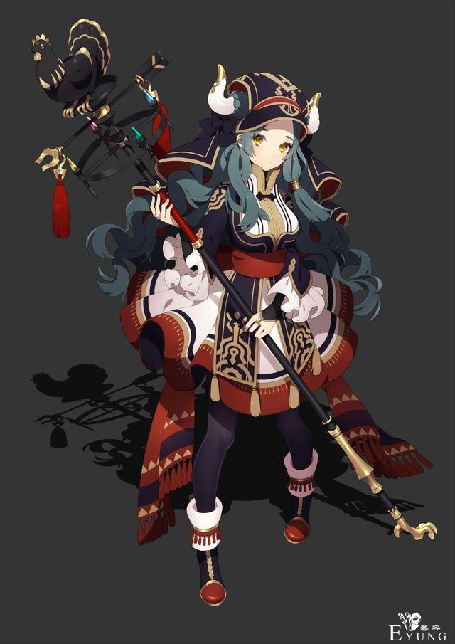 这些萌妹子同人插画画的好可爱啊！虽然上色方法很简单却让人感觉很华丽-4.jpg