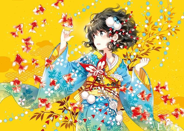 韩国插画师超可爱的萌妹子同人插画欣赏！画面真可谓相当华丽了-11.jpg