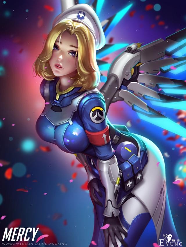 国产插画师“梁星”的一组女性角色插画作品！画风扎实造型靓丽-15.jpg
