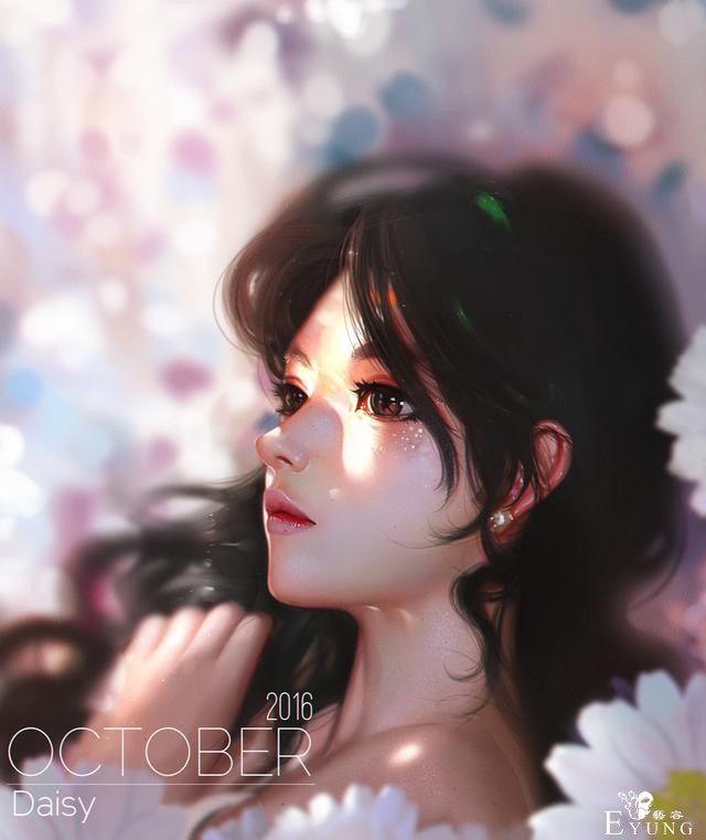 国产插画师“梁星”的一组女性角色插画作品！画风扎实造型靓丽-19.jpg