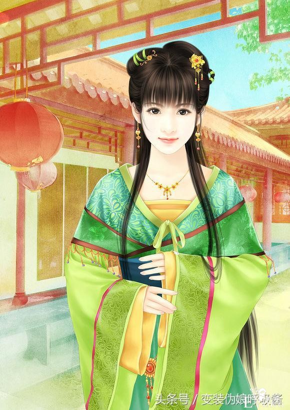 国产二次元古装女神，手绘古装美女高清大图鉴赏 第一弹-5.jpg