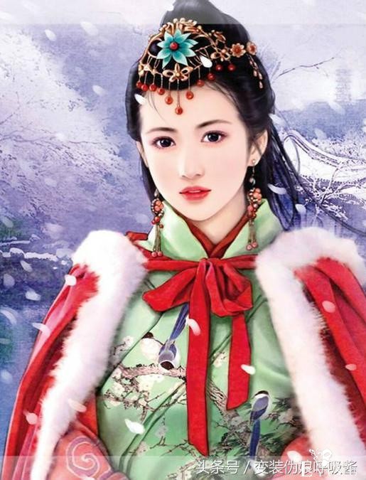 国产二次元古装女神，手绘古装美女高清大图鉴赏 第一弹-3.jpg