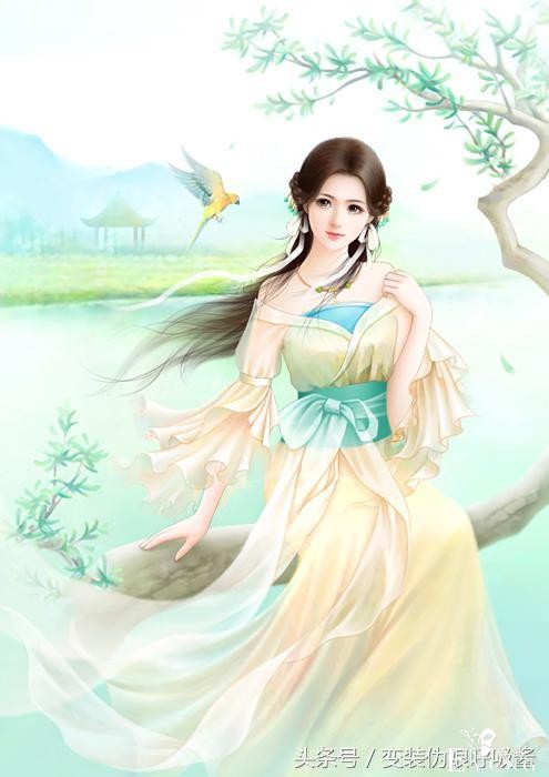 国产二次元古装女神，手绘古装美女高清大图鉴赏 第一弹-12.jpg