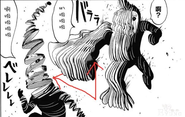 一拳超人189话，黑色精子盯上龙卷，原子武士出手，黑精秒变精片-4.jpg