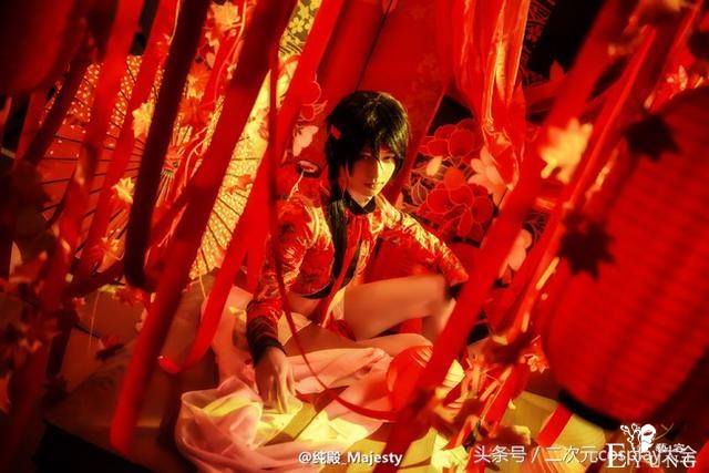 《艳汉》吉原诗郎cos，人美布景更美，好看又撩人！-17.jpg