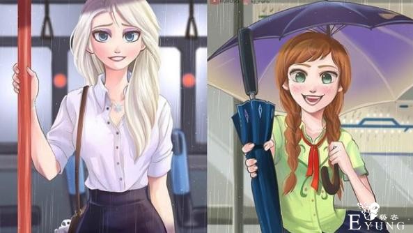 假如冰雪奇缘发生在现代，艾莎女王多半是个女企业家，衣服真好看-4.jpg