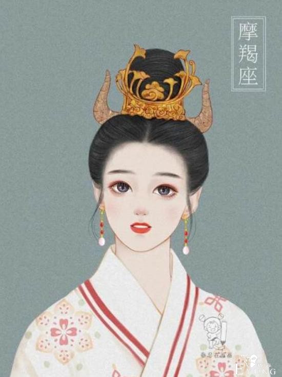 画师将12星座画成古风美少女，天秤座太可爱了，12生肖求安排-3.jpg