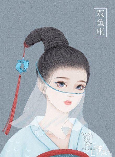 画师将12星座画成古风美少女，天秤座太可爱了，12生肖求安排-8.jpg