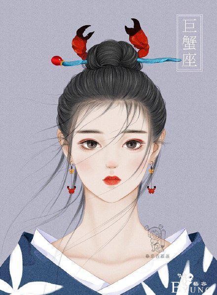 画师将12星座画成古风美少女，天秤座太可爱了，12生肖求安排-9.jpg