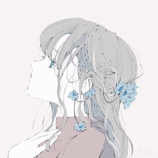 画师大佬分享的唯美女生头像，表情值得玩味，先收藏了-3.jpg