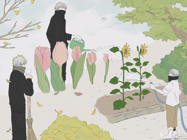 咒术回战：画师绘制狗卷前辈的日常生活，如果有这样的番外太棒了-12.jpg