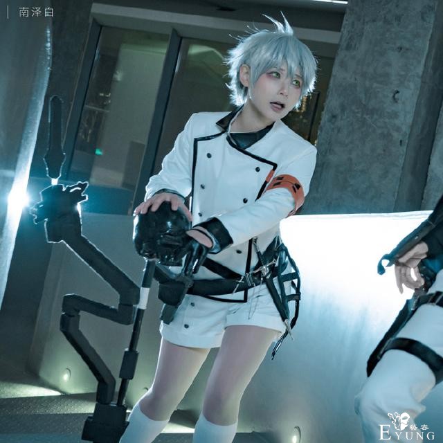 《明日方舟》梅菲斯特&amp;浮士德cos，美颜暴击，好多照片我满足了-4.jpg