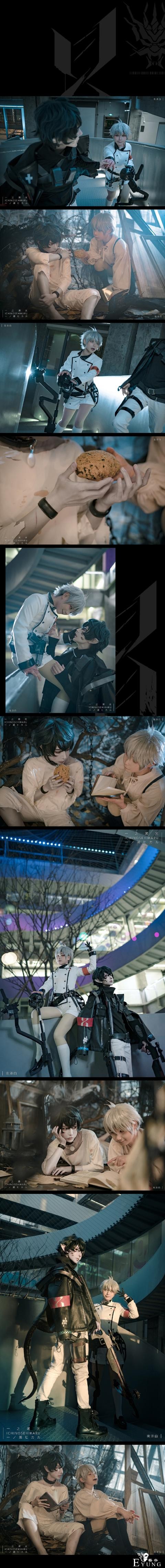 《明日方舟》梅菲斯特&amp;浮士德cos，美颜暴击，好多照片我满足了-3.jpg