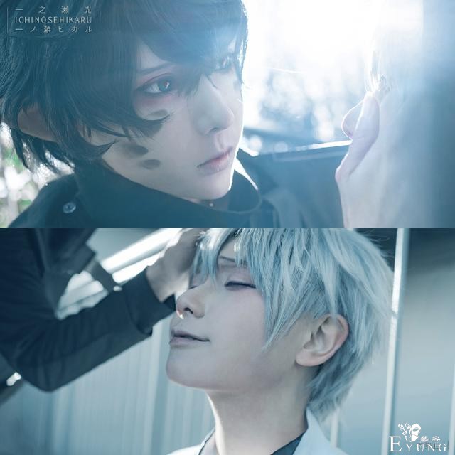 《明日方舟》梅菲斯特&amp;浮士德cos，美颜暴击，好多照片我满足了-5.jpg