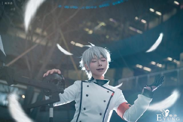 《明日方舟》梅菲斯特&amp;浮士德cos，美颜暴击，好多照片我满足了-15.jpg