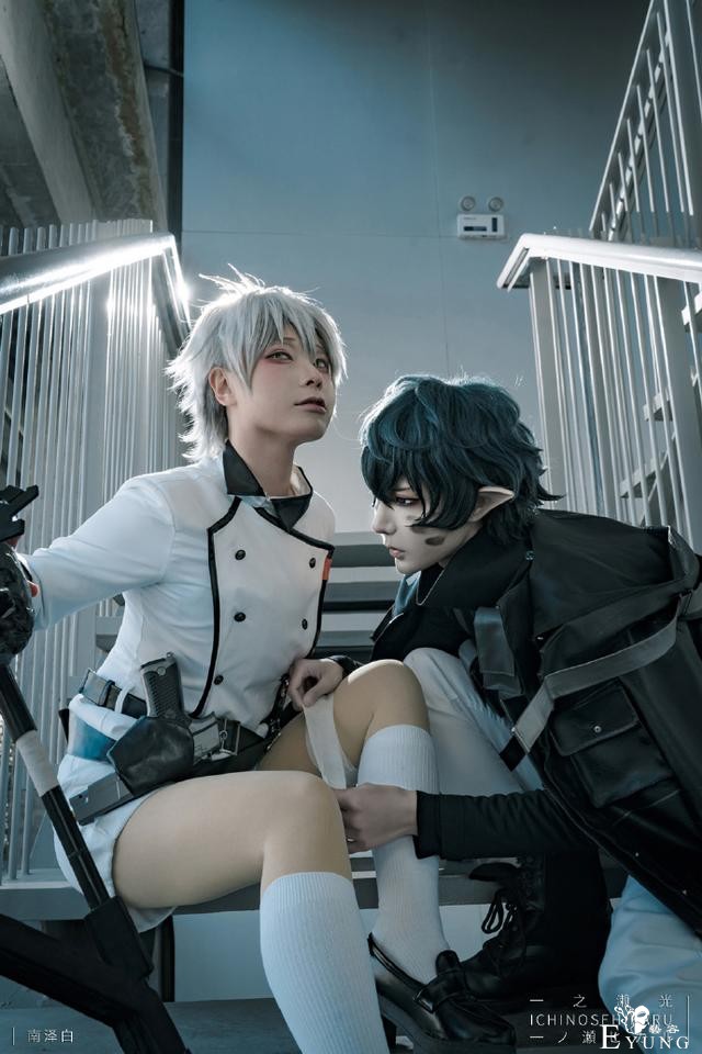 《明日方舟》梅菲斯特&amp;浮士德cos，美颜暴击，好多照片我满足了-17.jpg