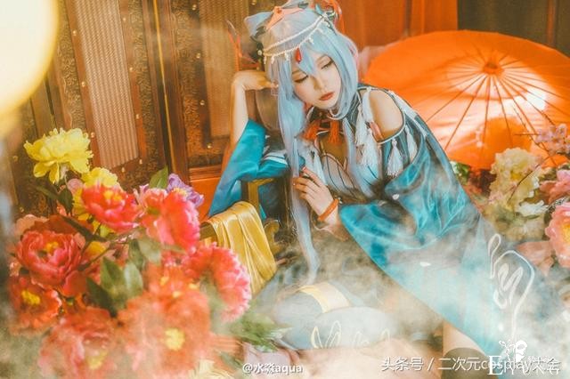 端丽绝艳的洛天依同人cos，上古天依绰约多姿美如画-2.jpg