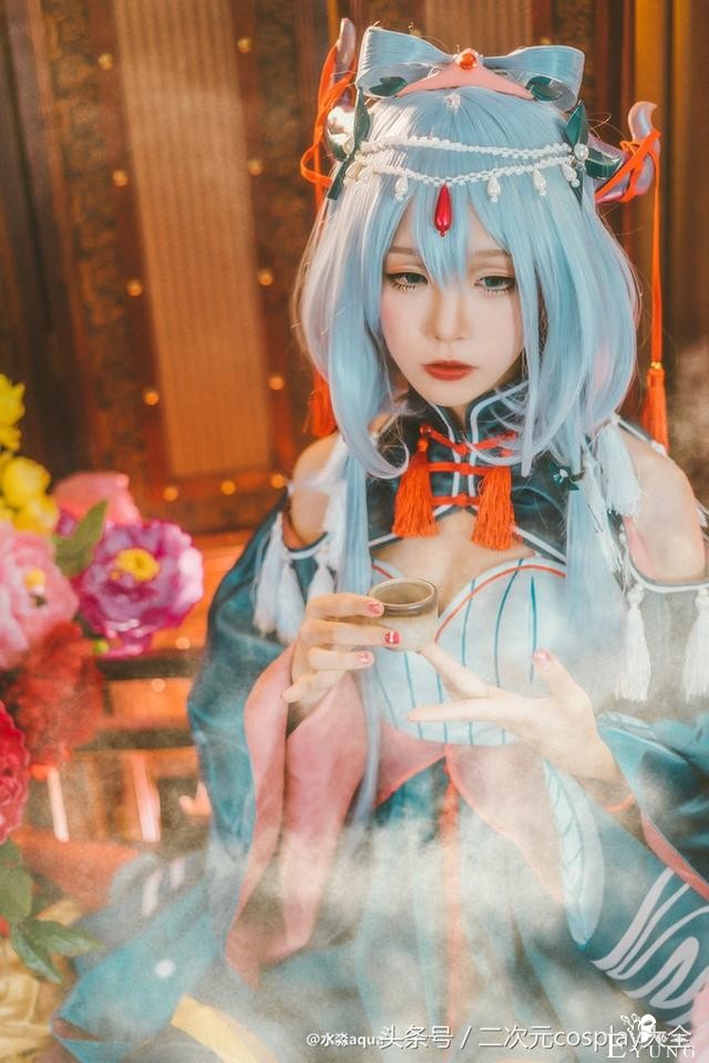 端丽绝艳的洛天依同人cos，上古天依绰约多姿美如画-5.jpg