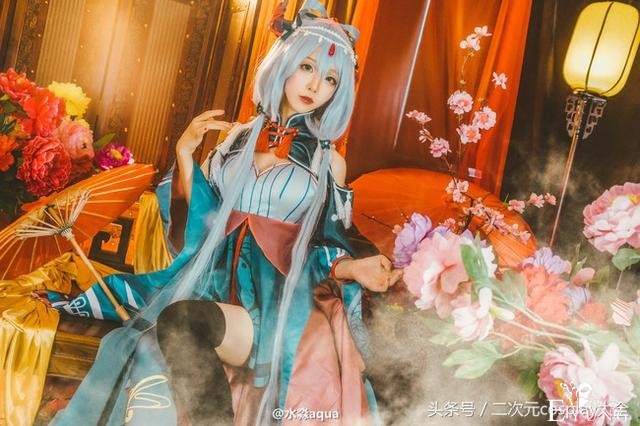 端丽绝艳的洛天依同人cos，上古天依绰约多姿美如画-3.jpg