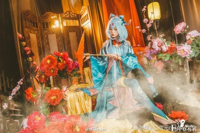 端丽绝艳的洛天依同人cos，上古天依绰约多姿美如画-7.jpg
