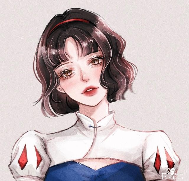 迪士尼公主们不仅换衣服还换发型，艾莎女王差点认不出，太好看了-6.jpg