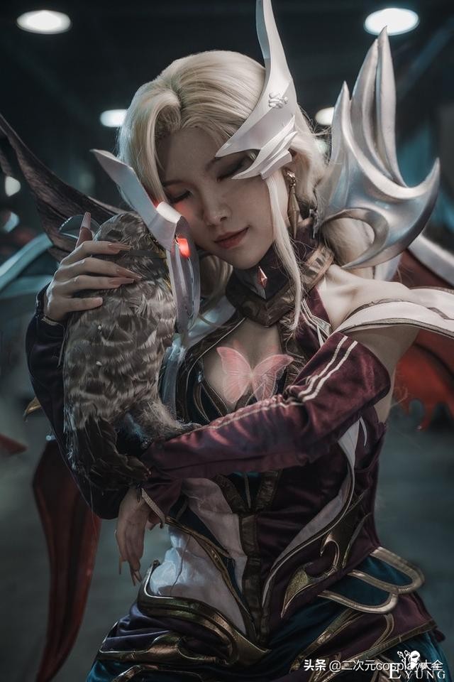 视觉大作：《英雄联盟》魔女莫甘娜cos，气势震撼魅力无法抵挡-5.jpg