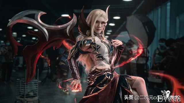视觉大作：《英雄联盟》魔女莫甘娜cos，气势震撼魅力无法抵挡-6.jpg