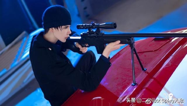 名侦探柯南cos：最帅最还原，满满气场感的赤井秀一-2.jpg