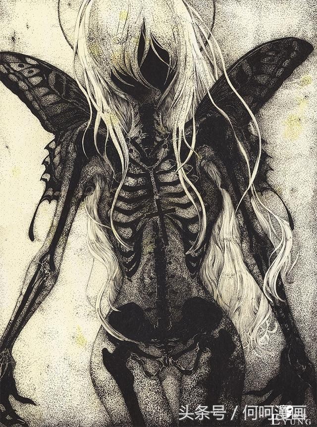 这种奇特又诡异的插画你能接受吗？！插画师笔下诡异的妹子们-6.jpg