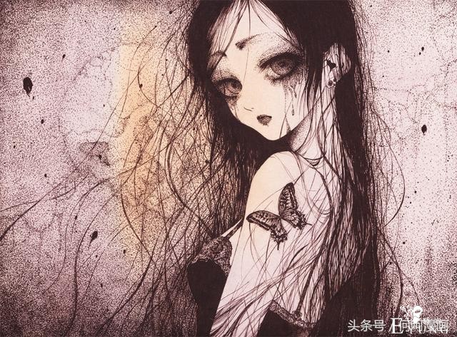 这种奇特又诡异的插画你能接受吗？！插画师笔下诡异的妹子们-9.jpg