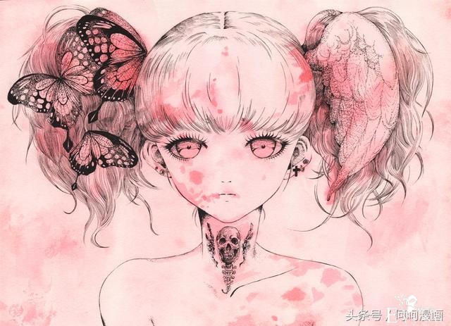 这种奇特又诡异的插画你能接受吗？！插画师笔下诡异的妹子们-18.jpg