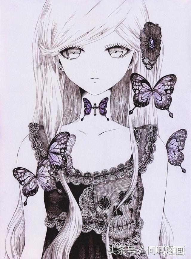 这种奇特又诡异的插画你能接受吗？！插画师笔下诡异的妹子们-20.jpg